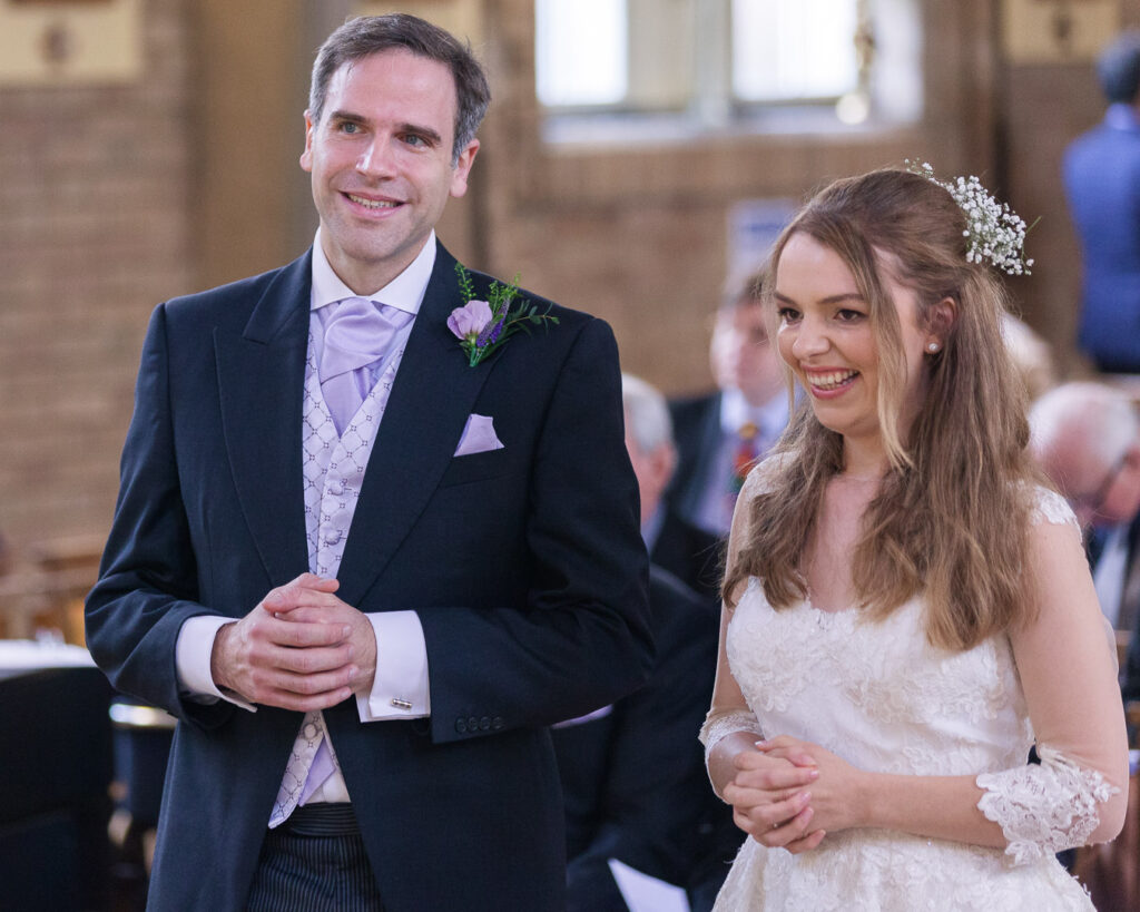 Church of the Immacualte Conception, Portswood, Southampton – happy bride and groom