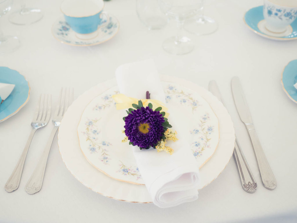 Chinaware by Swingletree Vintage and posy by Just Add Flowers