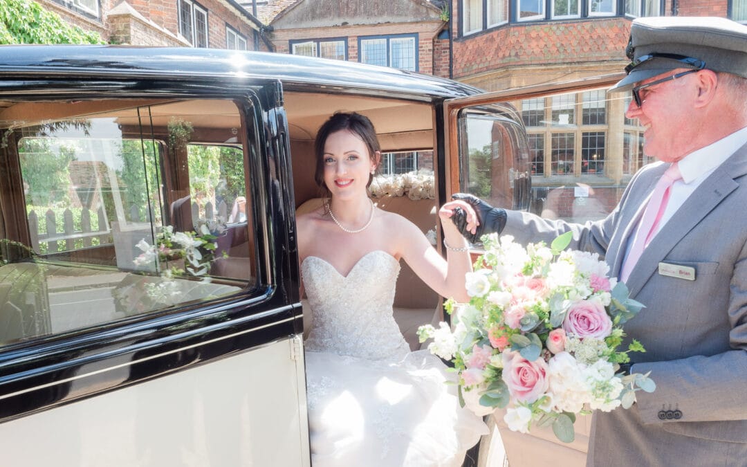English rose styled wedding shoot at The Montagu Arms Hotel