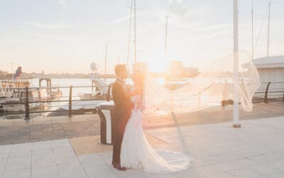 Spectacular Spinnaker Tower wedding for R & S