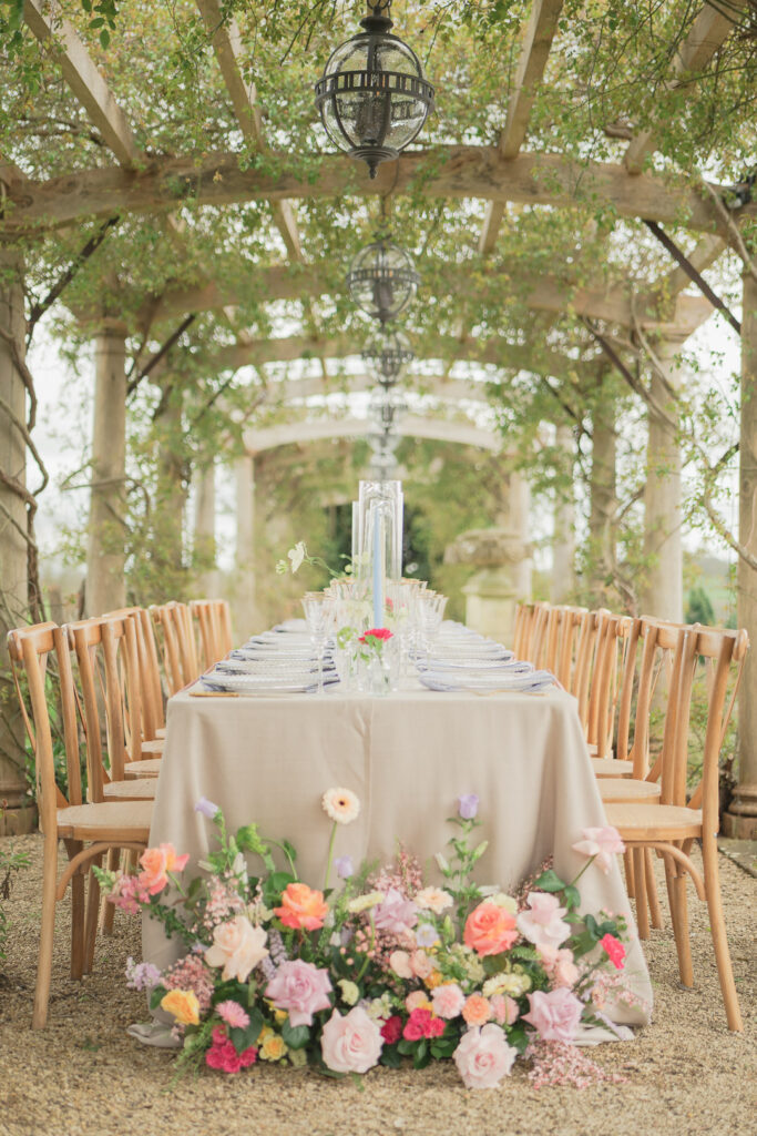 Luxury tablescape at Euridge Manor
