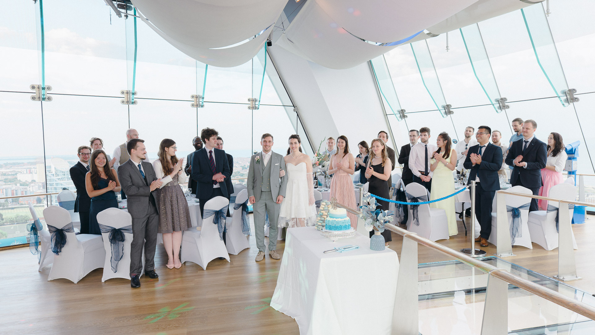 Spinnaker Tower wedding reception