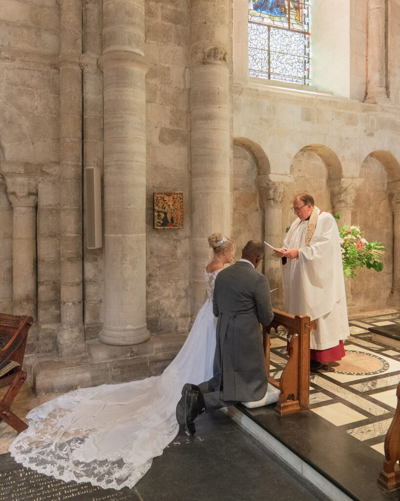 Winchester Cathedral wedding prayers