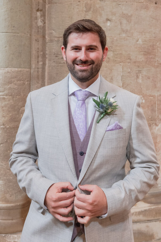 Bridegroom portrait
